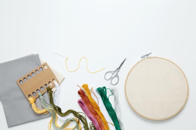 Zestaw nici i tamborek